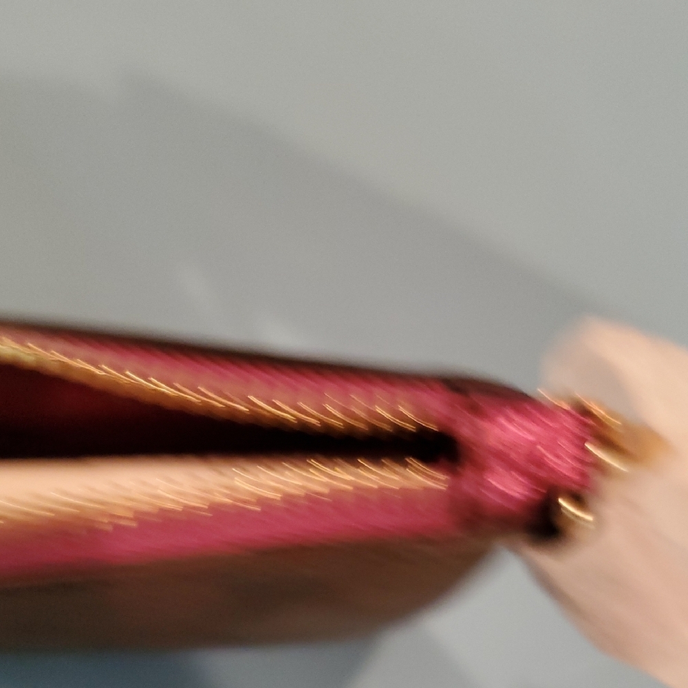 Coach Brown and Pink Wristlet (LARGE) - Picture 10 of 14